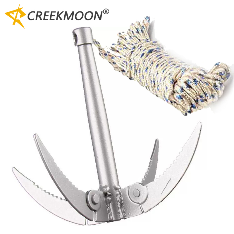 Fishing Boat Anchor - Removedor de Ervas Daninhas Aquáticas Dobrável