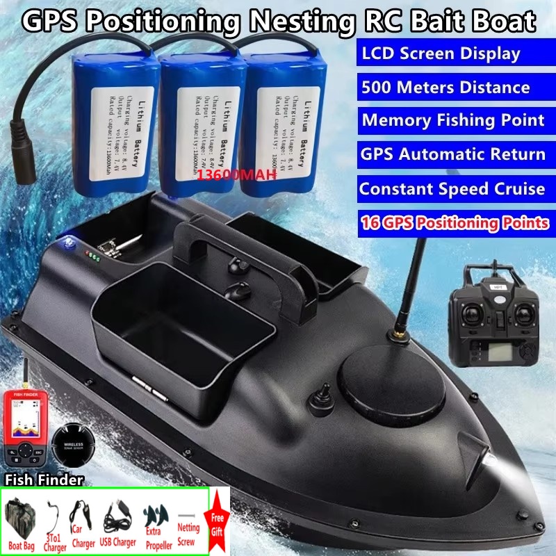 Fishing Boat Depth Finder - Barco de Pesca com Controle Remoto