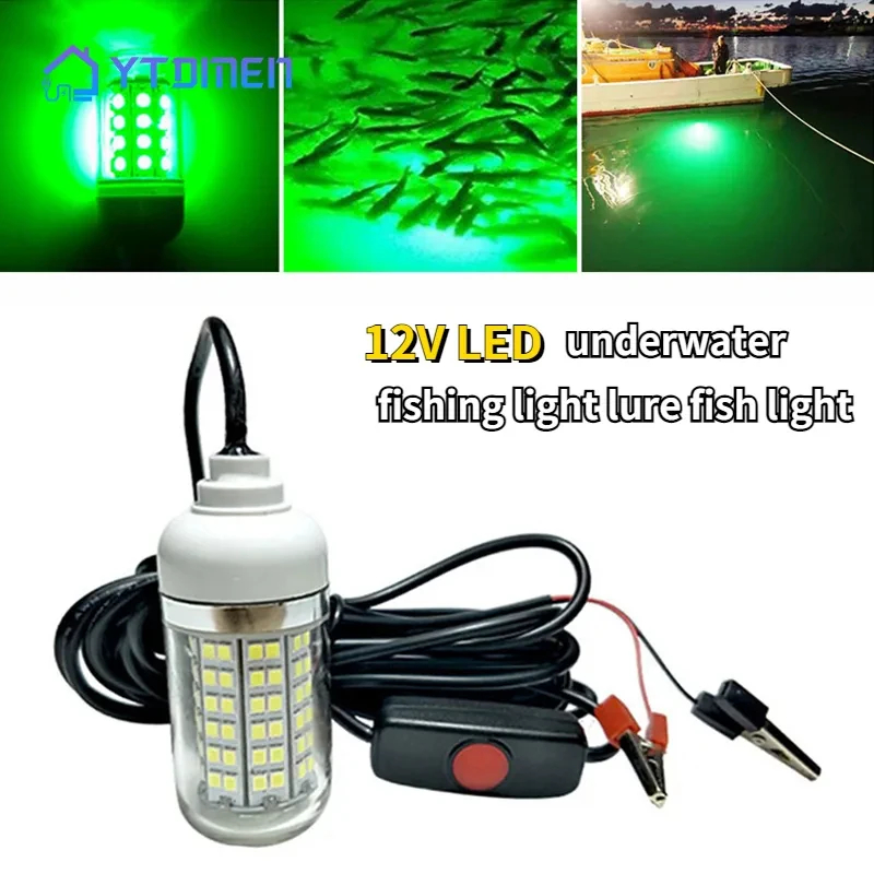 12v lâmpada subaquática 15w 10 - Fishing Boat Depth Finder avaliação e preço