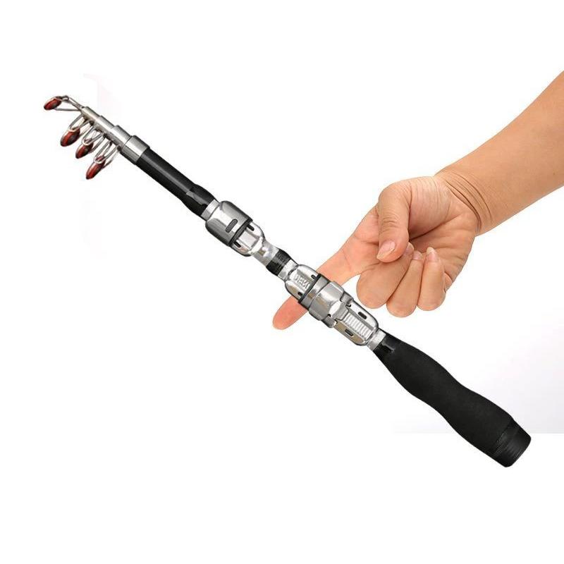 Vara de Pesca Telescópica Mini - Fishing Boat Fiberglass avaliação e preço