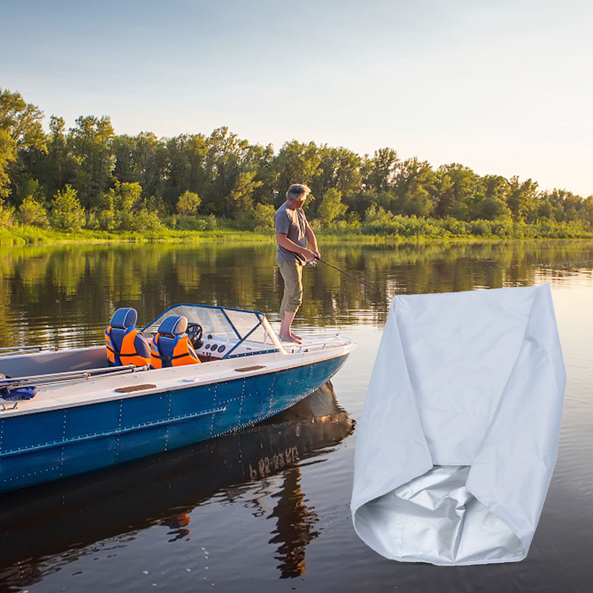 Capa para Assento de Barco em  - Fishing Boat Cover avaliação e preço
