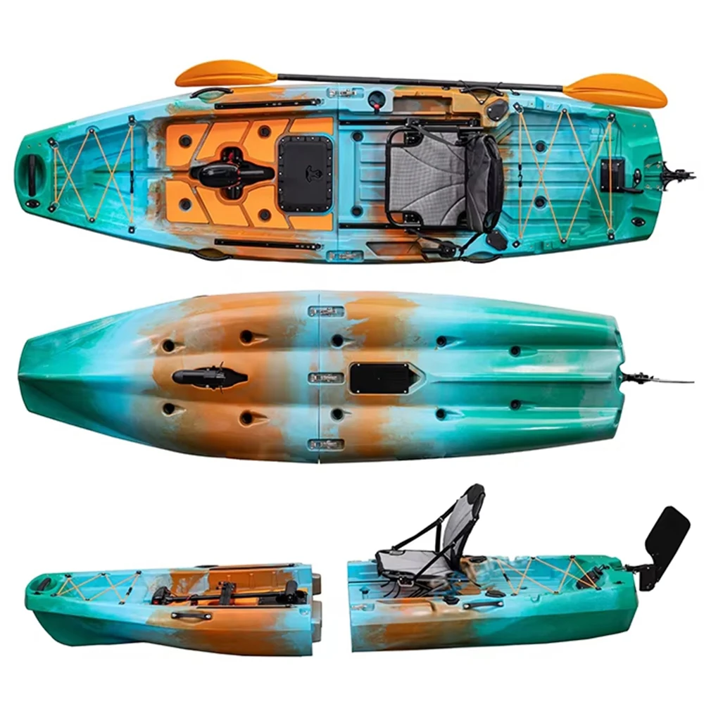 Caiaque modular com motor barc - Fishing Boat Paddle avaliação e preço